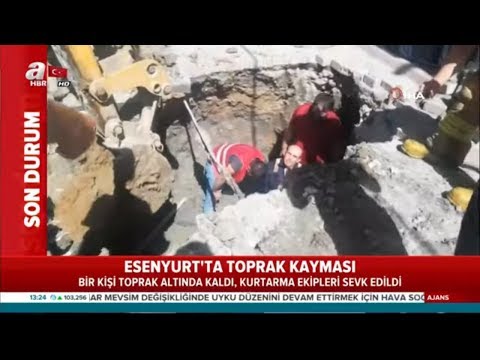 Esenyurt'ta Toprak Kayması!