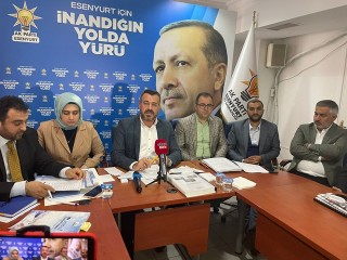 Ak Parti Esenyurt Gazeteciler ile biraraya geldi