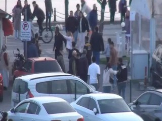 Silivri'de tekmeli tokatlı kavga