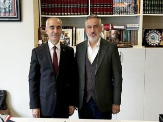 Hamit Hoca’dan Gazanfer Hoca’ya ziyaret