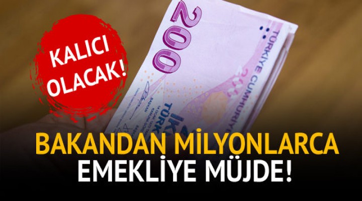 Emekliye Kalıcı İkramiye