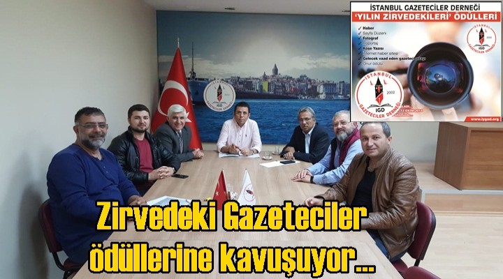 Zirvedeki Gazeteciler ödüllerine kavuşuyor...