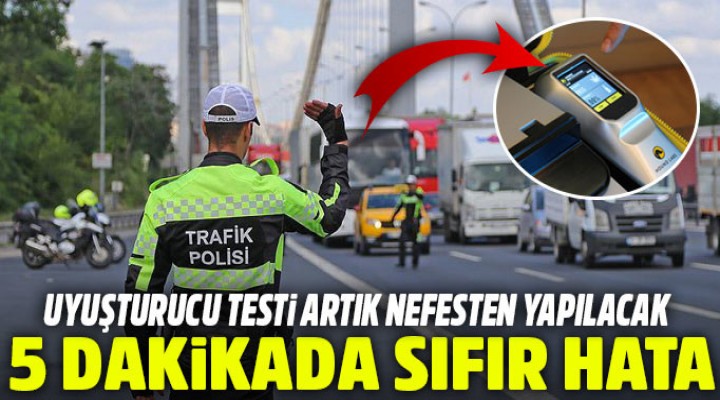 Uyuşturucu madde testine yeni çözüm