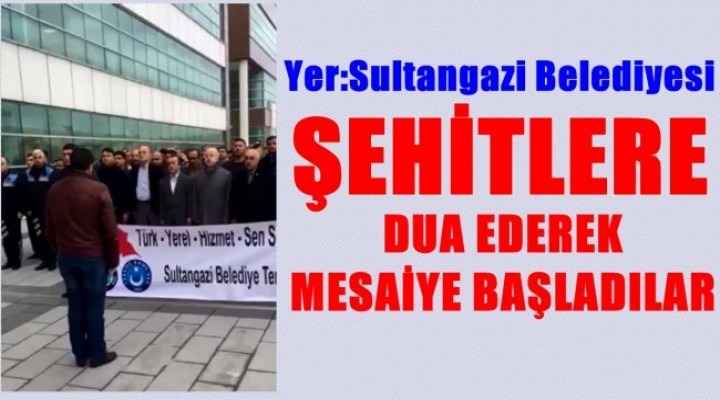 Sultan Gazi Belediyesi'nden Örnek Davranış
